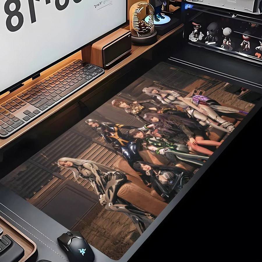 Potdemiel Stellar Blade Gaming-Mauspad, groß, Schwarz/Mehrfarbig, B/T/H: 90 x 40 x 0,2 cm - Bild 2