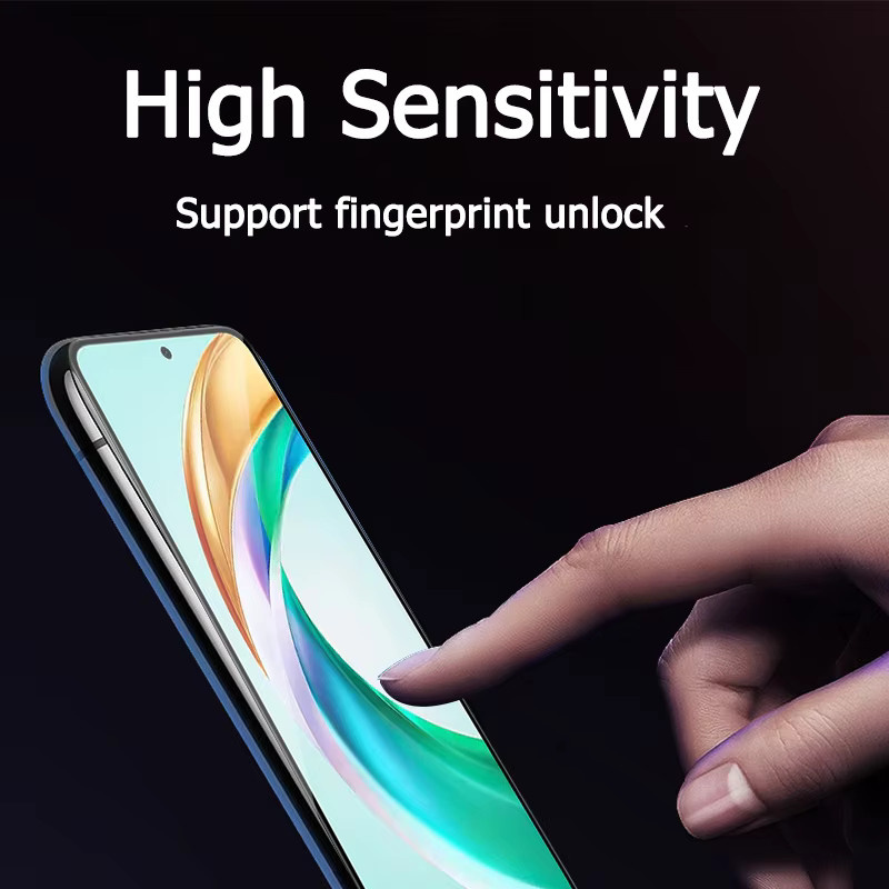 Displayschutzfolie aus gehärtetem Glas für Honor X6b, X6 und 6b, transparent, 9H Härtegrad, kratzfest und fingerabdruckresistent - Bild 5