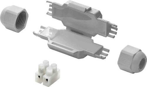 Raytech BARNEY Kabelmuffe in Grau für Kabel-Durchmesser 6 - 11 mm - Bild 1