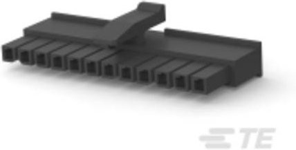 TE Connectivity Steckverbinder 1-1445022-2 Schwarz - Bild 1