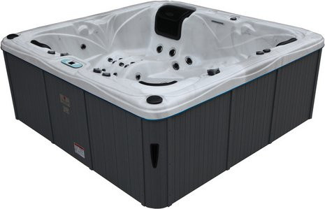 Nordstrom Whirlpool Sandefjord Teppich Schwarz B/T: 230 x 230 cm - Bild 1