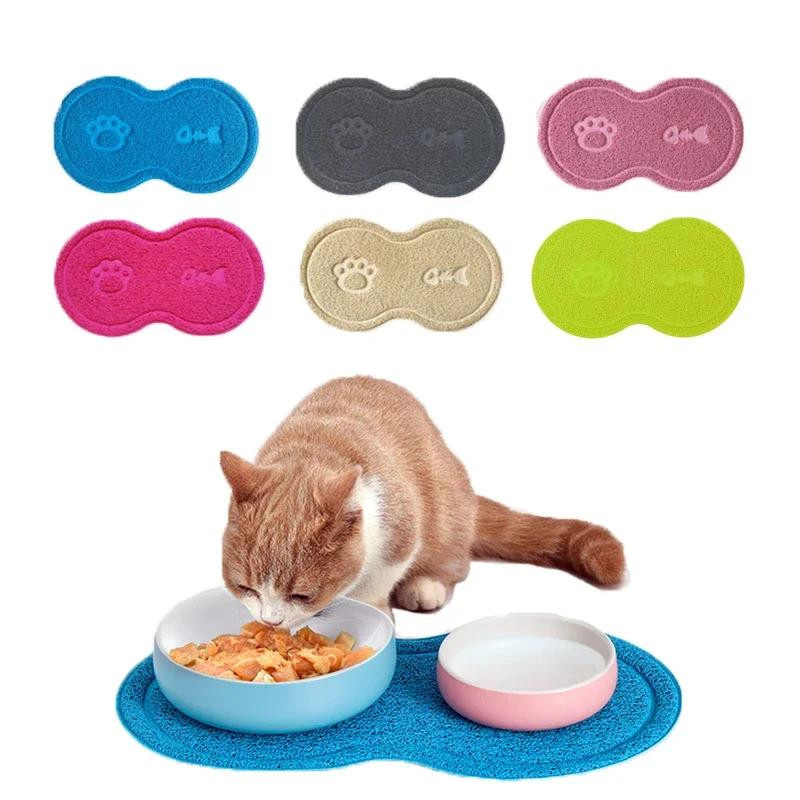 Rutschfeste Füttermatte in Wolkenform für Katzen und Hunde zur Unterlage von Näpfen und Schüsseln - Bild 2