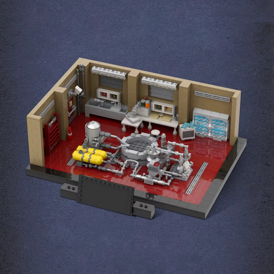 GOBRICKS Breaking Bad Superlab Modellbausteine Set mit 1180 Teilen in Mehrfarbig - Bild 3