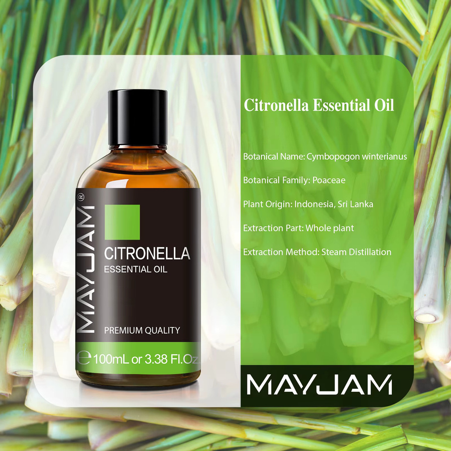 Mayjam Ätherisches Öl, 100 ml, Citronella, Zimt, Zedernholz, Vetiver, Cajeput, Fenchel, Salbei - Bild 2