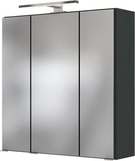 HELD Spiegelschrank Birma für das Badezimmer in Graphitgrau, Breite: 60 cm - Bild 1