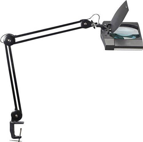 MAUL vitrum LED-Lupenleuchte in Schwarz mit 6.500 Kelvin - Bild 1