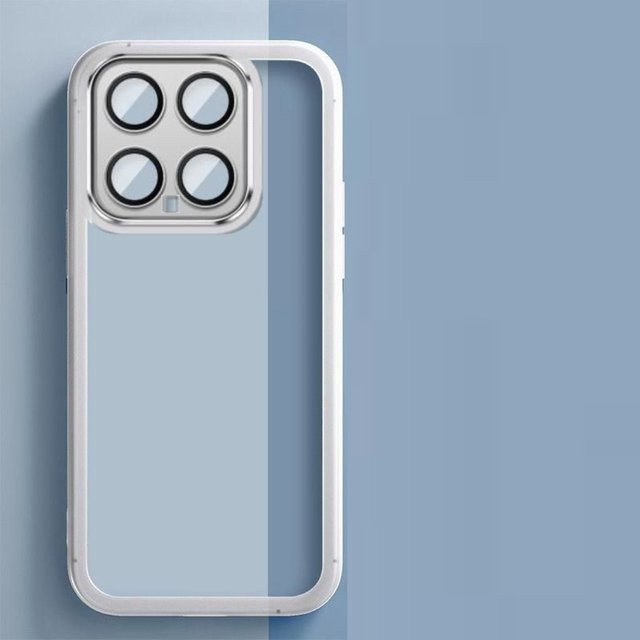 Stoßfeste Silikon Schutzhülle für Xiaomi 14T, Xiaomi 14T Pro und Xiaomi 14 in Transparent - Bild 1