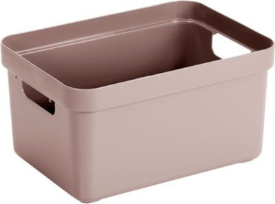 Sunware Sigma Home Aufbewahrungsbox mit Griffen und Stapelfunktion, Pink, 13 l - Bild 1