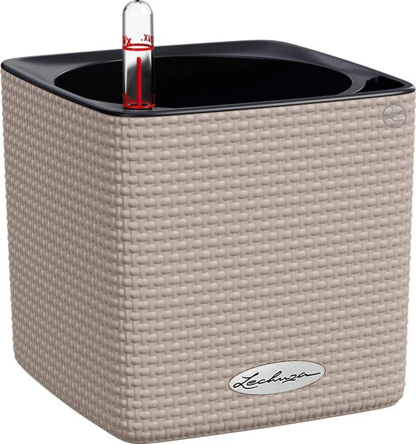 Lechuza Pflanzgefäß Cube Color Sandbraun B/T/H: 14 x 14 x 14 cm - Bild 1