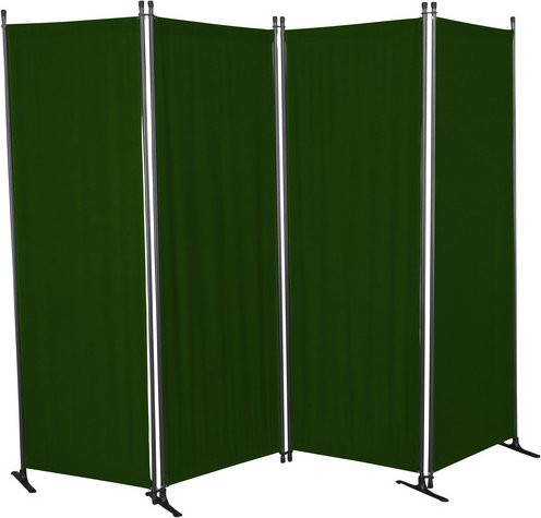 Sichtschutz Paravent von ANGERER FREIZEITMÖBEL aus Stahl und Polyethylen in Grün, H: 165 cm, L: 220 cm - Bild 1