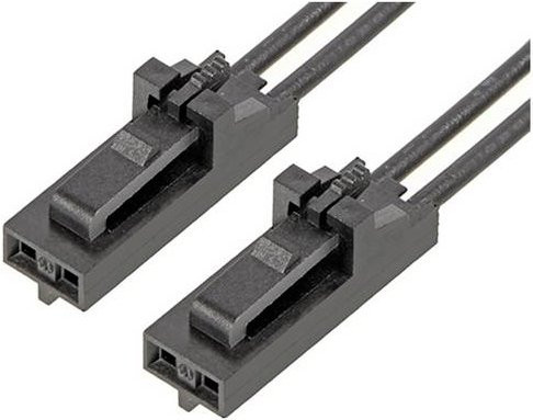 Molex Buchsengehäuse-Kabel 216270-1020 in Schwarz - Bild 1