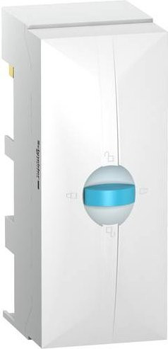 Schneider Electric LA9ZX01243 Montageplatte mit Abdeckung, 3-polig, weiß, für Sammelschienen 30 x 10 cm, max. 440A, für Leiterquerschnitte 35-120mm2 - Bild 1