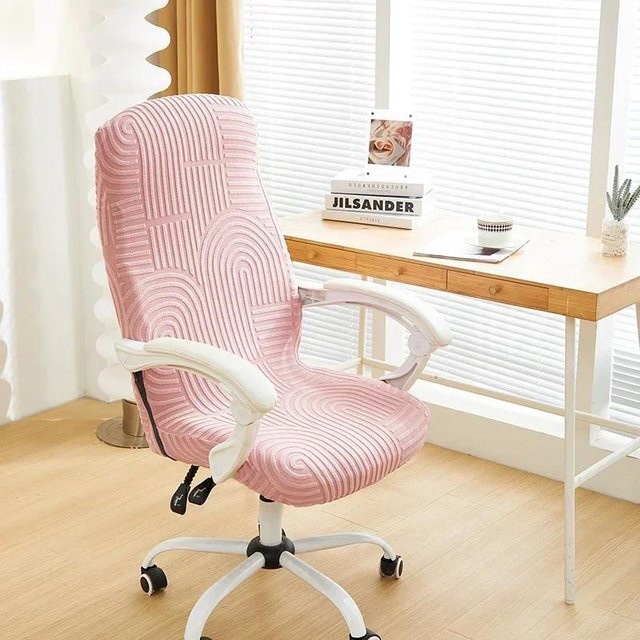 Bestbags Jacquard Bürostuhlbezug aus Stretch-Spandex in Pink - Bild 1