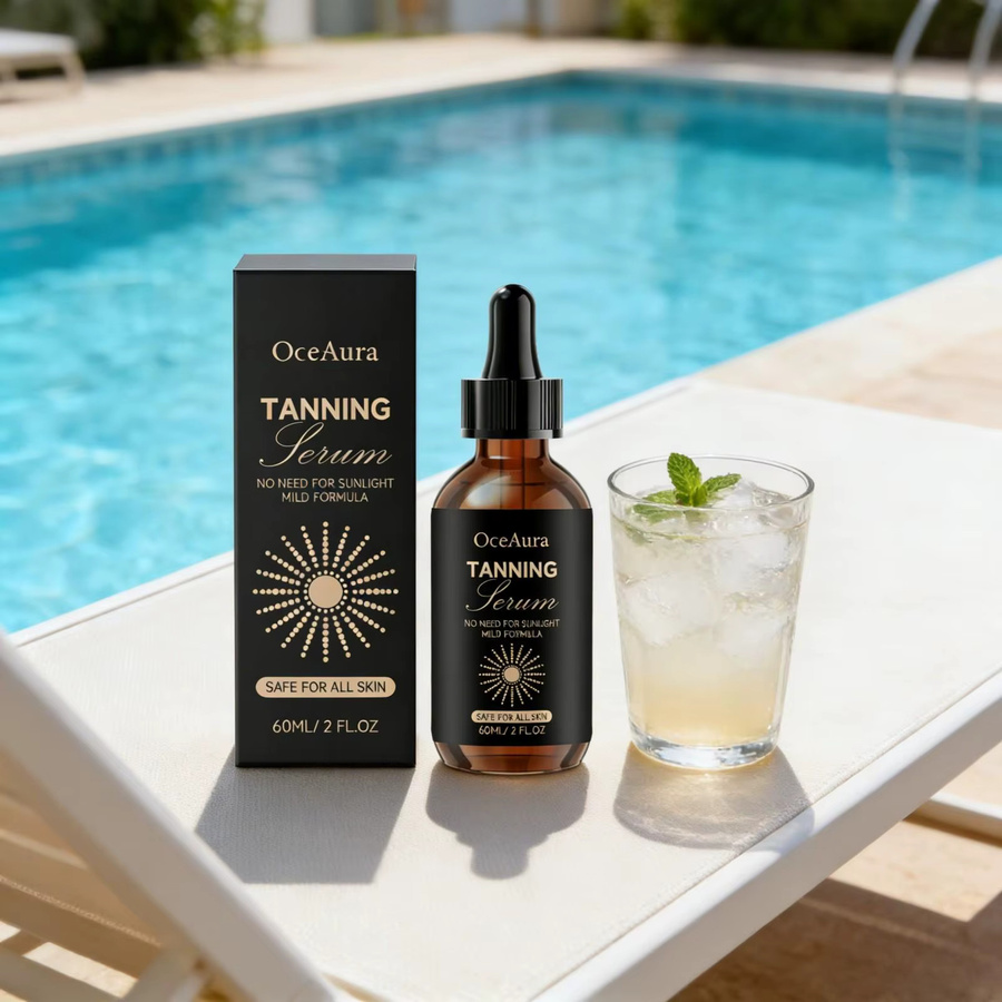 OceAura Bräunungsserum, 60 ml, Gesicht und Körper, Unisex - Bild 6