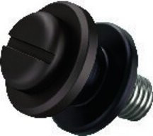 QUICK Schrauben-Set für Rändelrad passend für F712/F792 in Schwarz - Bild 1