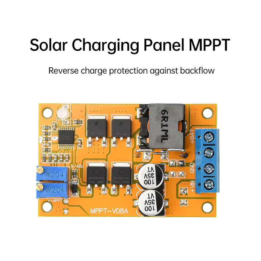 Gaqqee 100W MPPT-Solarmodul mit DC 8-28V 5A Solar-Laderegler in Multicolour für 9V, 12V und 24V - Bild 2