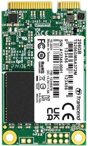 Transcend MSA372M Industrial mSATA SSD 256GB SATA III - Bild 1