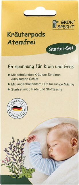 Grünspecht Starterset Kräuterpads Atemfrei, 4-tlg. - Bild 1