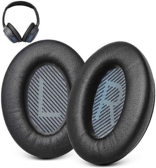 Ersatz-Ohrpolster aus Memory-Schaumstoff für Bose SoundLink Around Ear II kabellose Bluetooth-Kopfhörer, Farbe: Schwarz - Bild 1