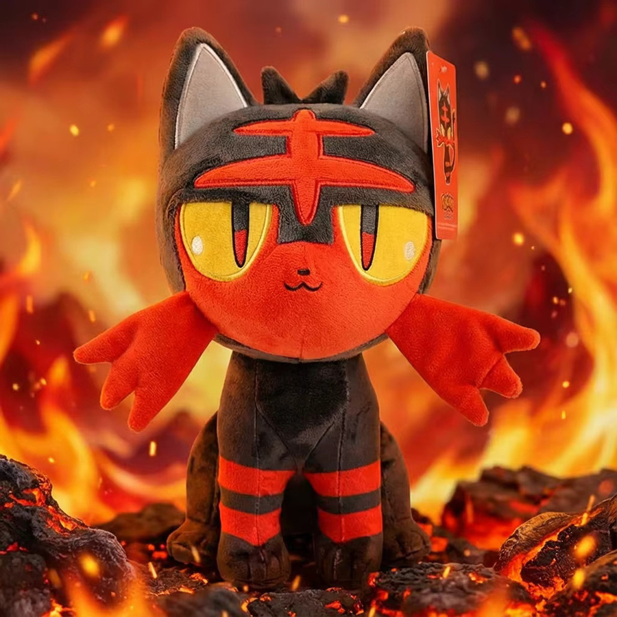 DUODUOBAO Pokémon Torracat, Plüschtier, 21cm - Bild 2
