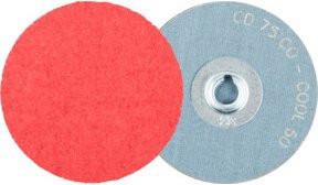 PFERD TOOLS COMBIDISC Keramikkorn Schleifblatt CD CO-COOL60 für Stahl und Edelstahl, Durchmesser: 75 mm, Mehrfarbig - Bild 1