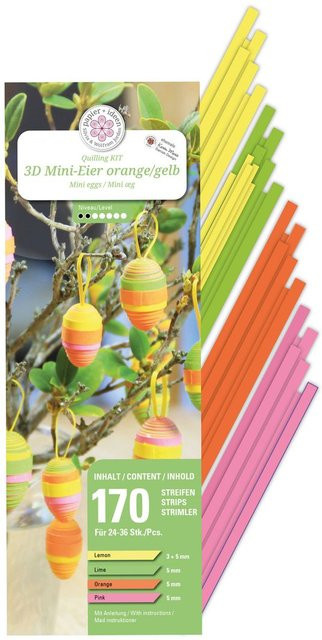 Quilling-Set Mini-Eier - Bild 1