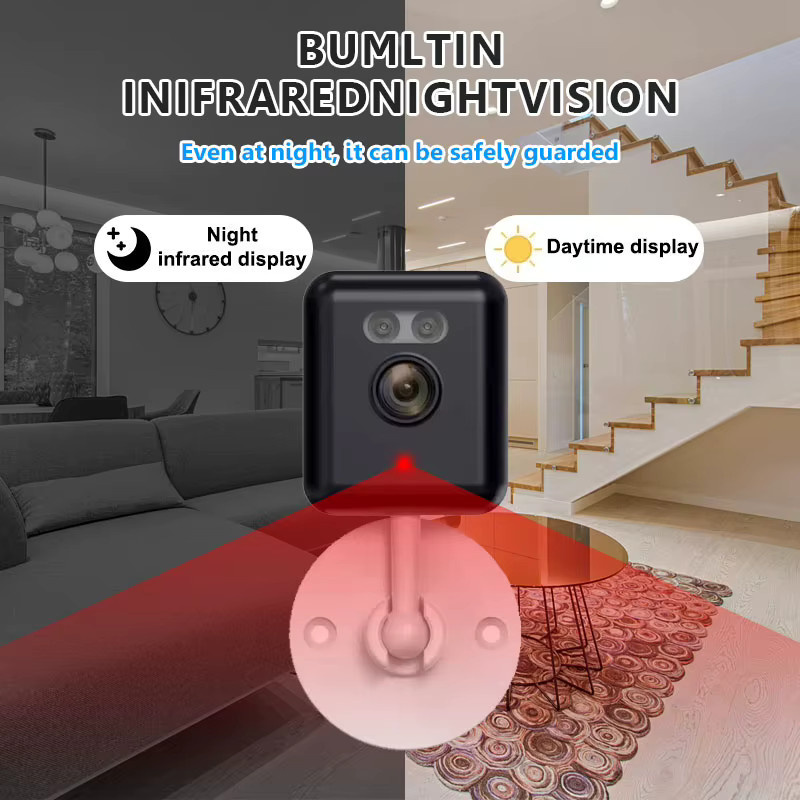 FUNOVATION 2MP HD WLAN-Sicherheitskamera Mini Innen-Überwachungskamera mit Nachtsicht, Zwei-Wege-Audio und Menschenerkennung - Bild 4