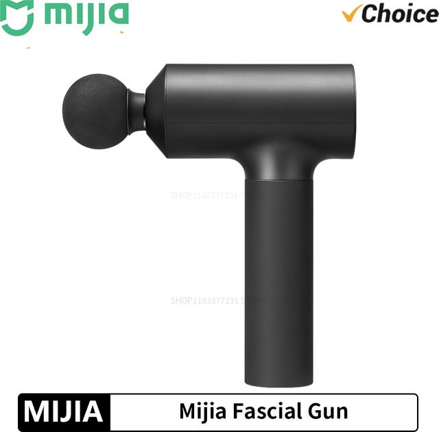 MIJIA Massagepistole, Elektrischer Nackenmassager, Schwarz, Unisex - Bild 1