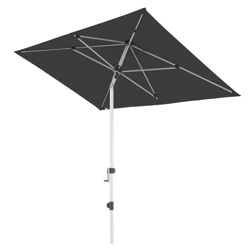 Doppler Sonnenschirm Expert in Anthrazit mit Aluminiumgestell und Polyesterbespannung, B/T: 220 x 140 cm - Bild 2