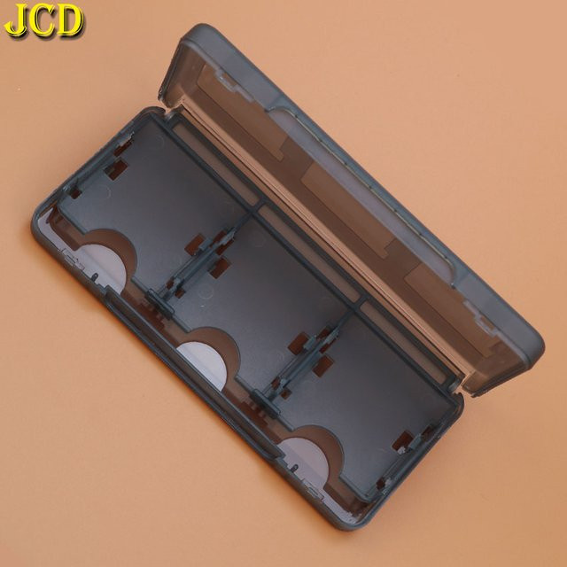 JCD 6-in-1 Spielkarten-Etui für NDS Lite, NDSL, NDSi XL, LL und 3DS New in Schwarz - Bild 1