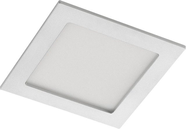 PRIOS LED Helina 9917049 Moderne 1-flammige Badezimmerleuchte aus Alu in Alu-grau, IP44, dimmbar - Bild 1