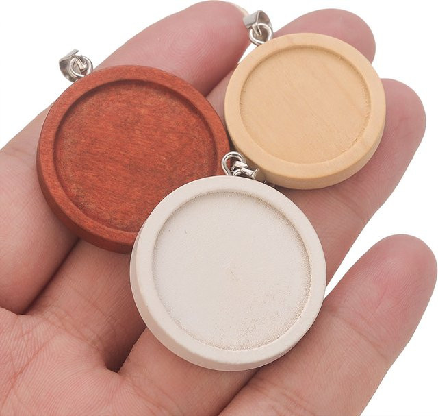 Aiovlo Charms, Holz, Edelstahl, Bunt - Bild 1