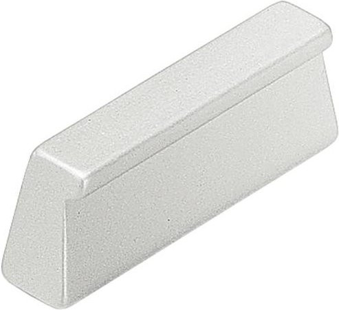 Rohde Leistengriff LG-01.030.04 Schwarz Matt Aluminium 6er Set L x B x H: 45 x 9,7 x 15,5 mm - Bild 1