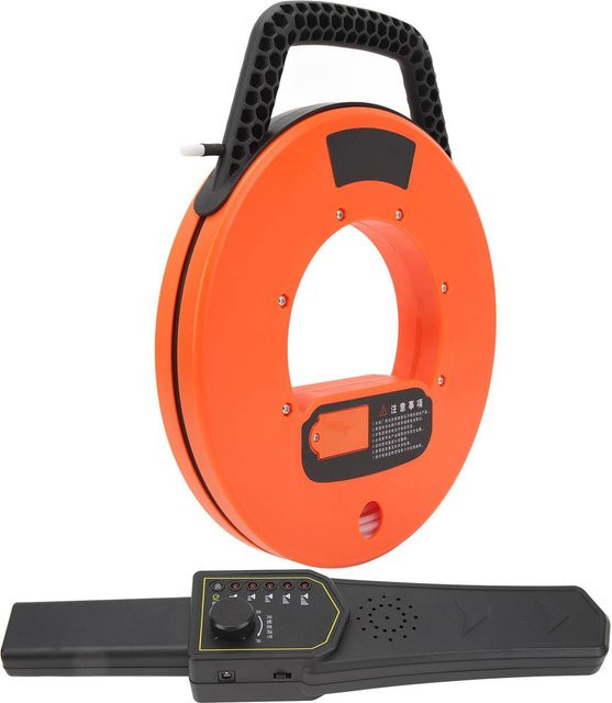 Aimo Rohrverstopfungsdetektor mit 30m Leitung und wasserdichter Sonde in Orange - Bild 1