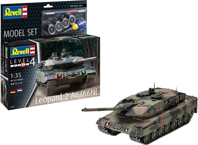 Revell Model Set Leopard 2 A6-A6NL, Fahrzeuge - Bild 1