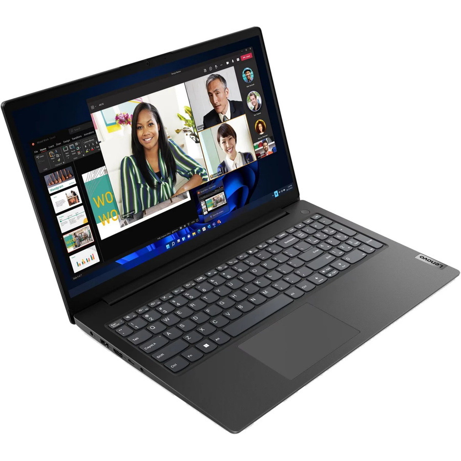 Lenovo V15 G4 AMN Notebook in Schwarz mit 15,6 Zoll Display, AMD Prozessor, 8 GB RAM, 256 GB SSD, Windows, Bluetooth, Wi-Fi und HDMI - Bild 1
