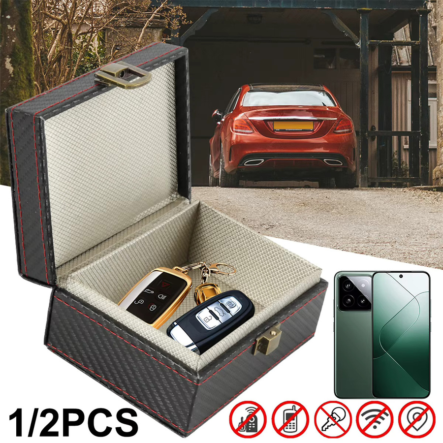 Faraday Box Anti-Diebstahl Signal Blocker für Handy und Autoschlüssel in Schwarz - Bild 6