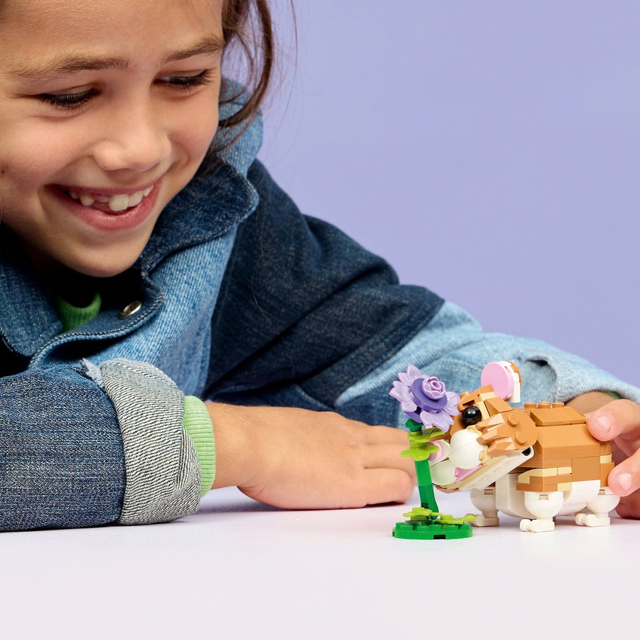 LEGO Creator Niedlicher Hamster mit Blume Konstruktionsspielzeug - Bild 3
