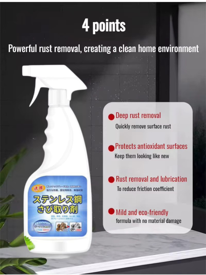 Hochleistungs Rostentferner-Spray für Stahl, Türen und Fenster sowie Auto und Haushalt - Bild 3