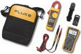 Fluke 117/323 Electricians Combo Kit Digitales Multimeter in Gelb - Bild 1