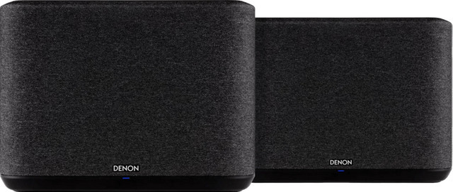 Denon Home 250 Doppelpack Multiroom Lautsprecher Set in Schwarz mit Wi-Fi, Bluetooth und Amazon Alexa Unterstützung - Bild 1