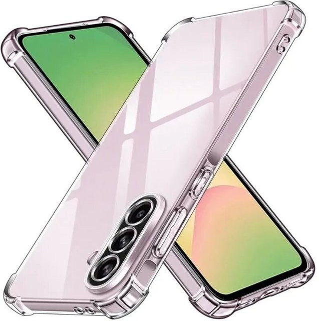 Stoßfeste Silikon-Handyhülle für Samsung Galaxy S26 Plus Ultra in Transparent - Bild 1