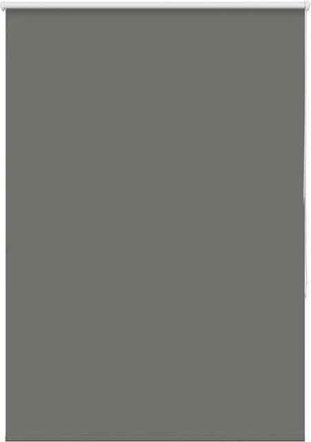 vidaXL Verdunkelungsrollo Grau aus Polyester, B: 105 cm, H: 175 cm - Bild 1