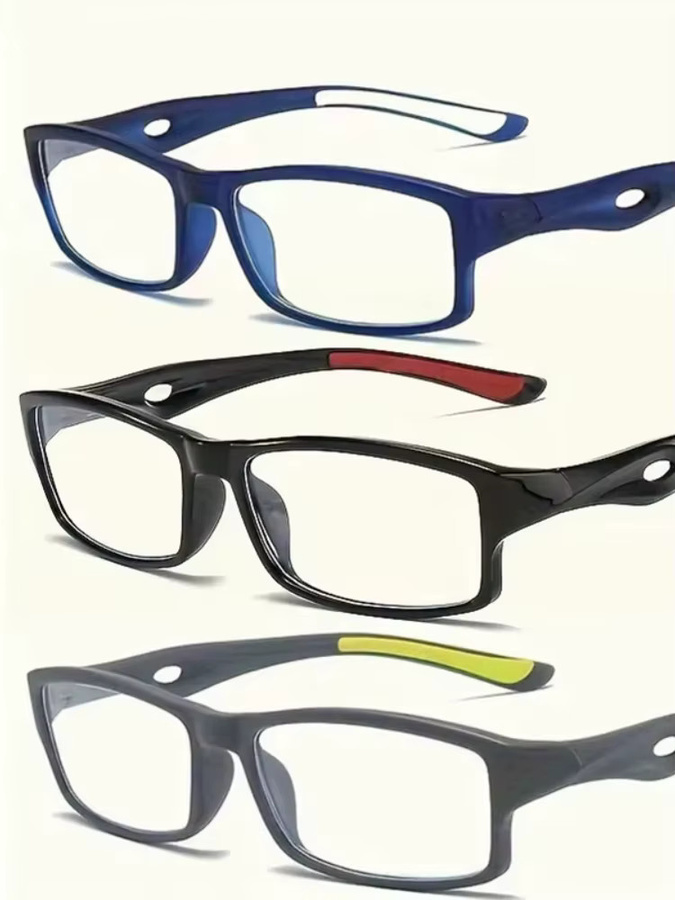 BMAD Lesebrille, Unisex, Vollrand, rechteckig, Kunststoff - Bild 2