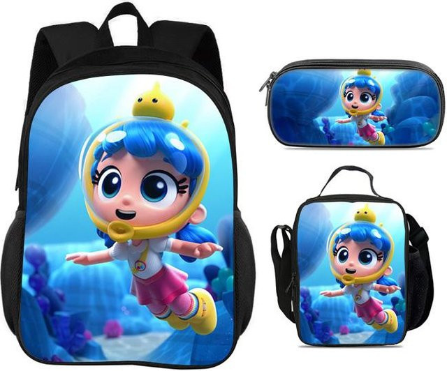 Fancy Style Studio True and the Rainbow Kingdom Schulset 3-teilig mit Rucksack, Federmäppchen und Kühlpack in Mehrfarbig - Bild 1