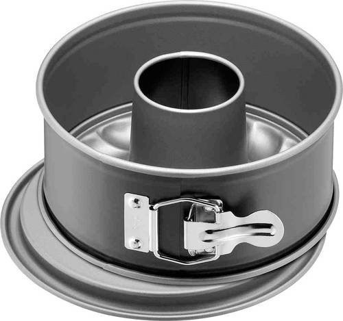 Kaiser Springform rund aus Aluminium mit Antihaftbeschichtung, Silber, Durchmesser: 18,0 cm - Bild 1