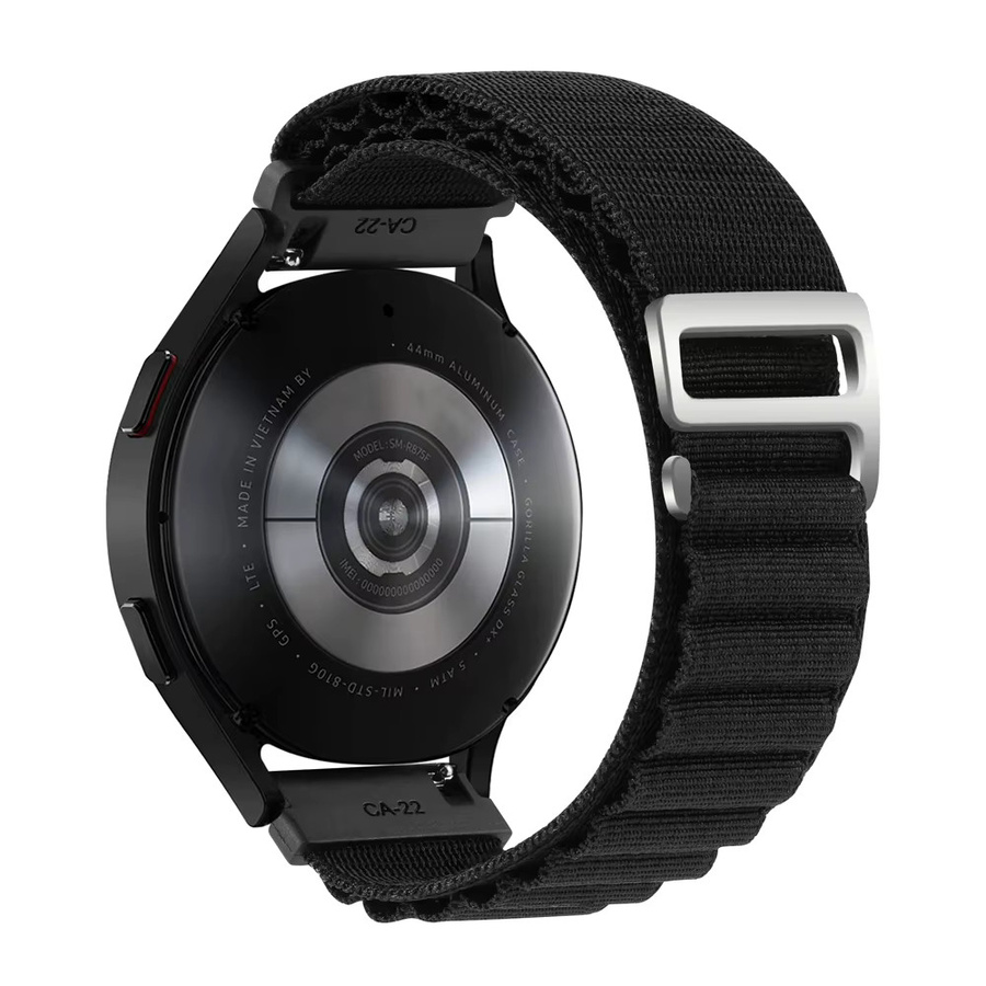 Garmin Alpine Loop Uhrenarmband, Textil/NATO, Schwarz, Unisex - Bild 3