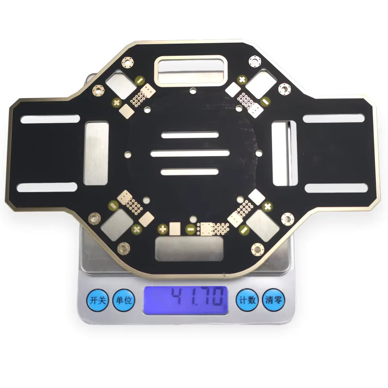 DJI F450 Untere Mittelplatte PCB und Motormontageplatte für Quadcopter-Reparatur, Schwarz - Bild 2