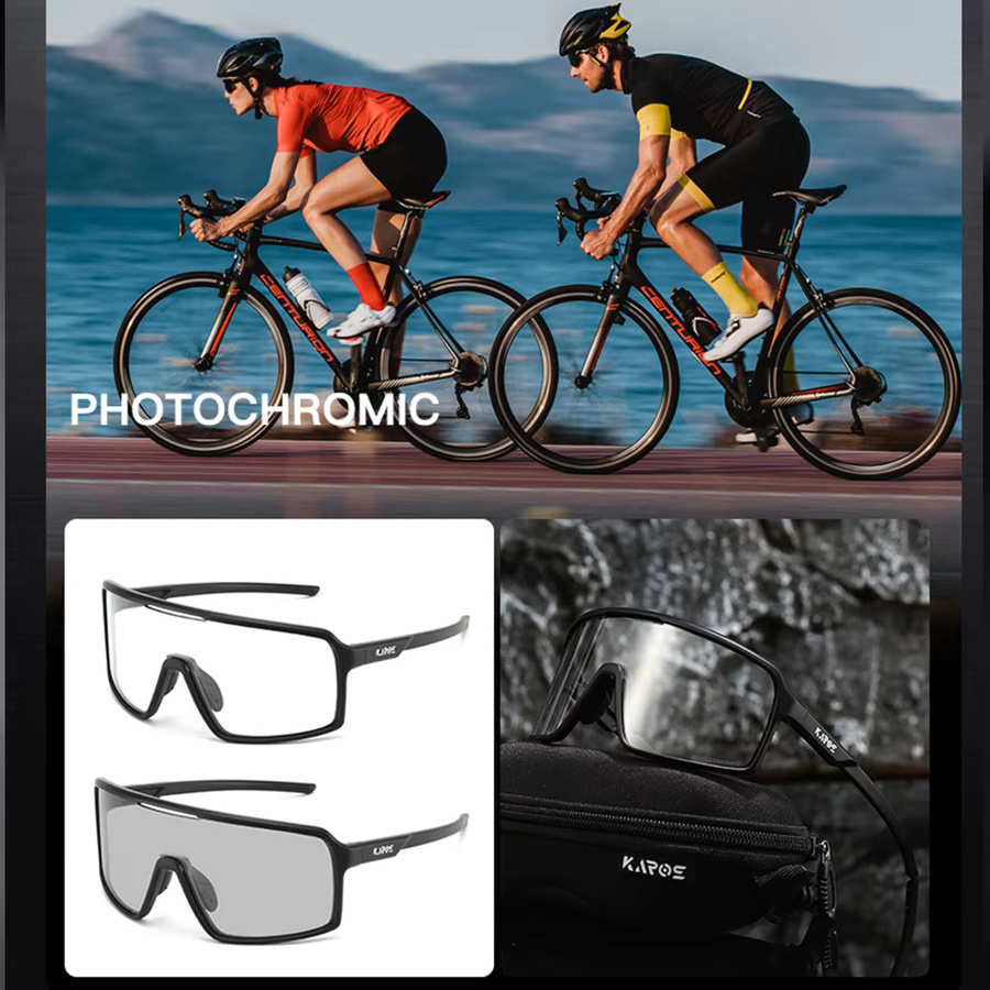 Karos Sonnenbrille, Vollrand, Kunststoff, Unisex, black - Bild 2