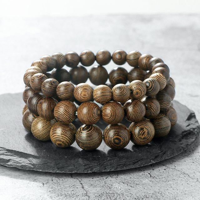 Reliatonny Armband, Holz, Perle, Unisex - Bild 1